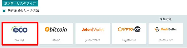 22bet ペイズ選択