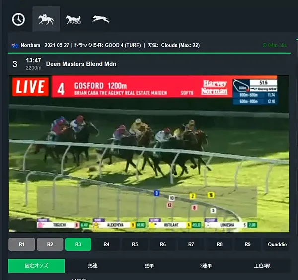 競馬ライブストリーミング