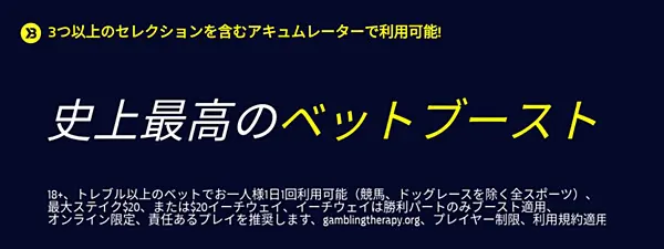 ベットブースト